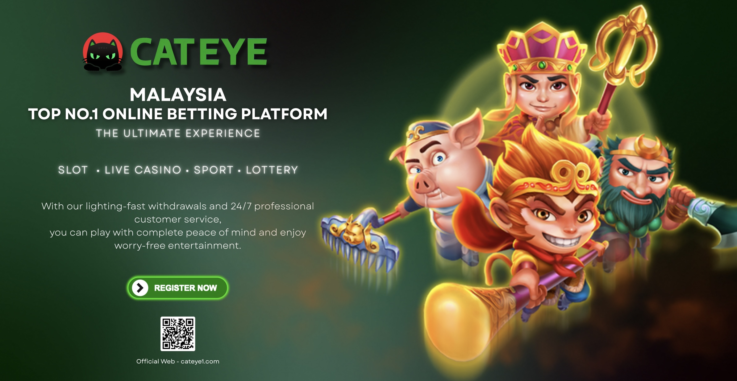 CATEYE | CATEYE OFFICIAL | CATEYE CASINO | CATEYE MALAYSIA 